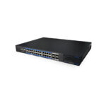 Utepo UTP7524GEPOE4GF – Switch PoE Gigabit de 24 puertos + 4 SFP
