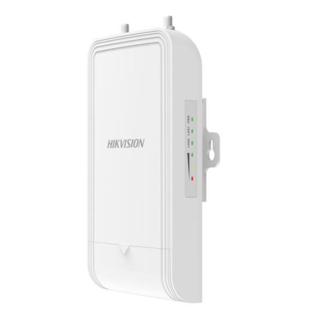 Hikvision DS-3WF0FC-2N-0 – Bridge Wi-Fi Exterior 2.4 GHz, Enlace Inalámbrico Punto a Punto, IP66 para CCTV y Redes