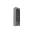 Hikvision DS-KB2412T-IM – Frente de calle HD de 4 hilos para videoportero, cámara 1280×720, visión nocturna, 130° de ángulo de visión