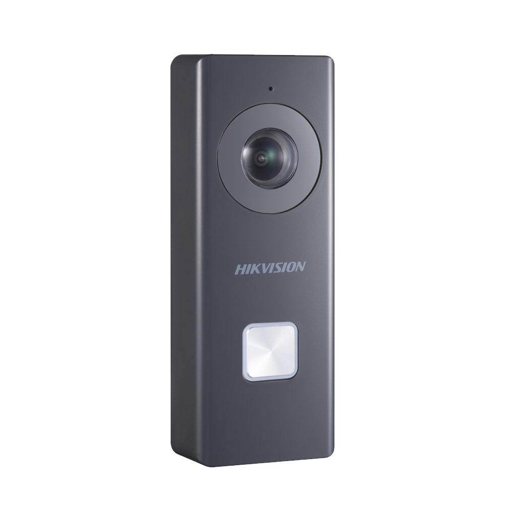 Hikvision DS-KB6003-WIP – Timbre inteligente Wi-Fi, cámara HD 2 MP, audio bidireccional y visión nocturna