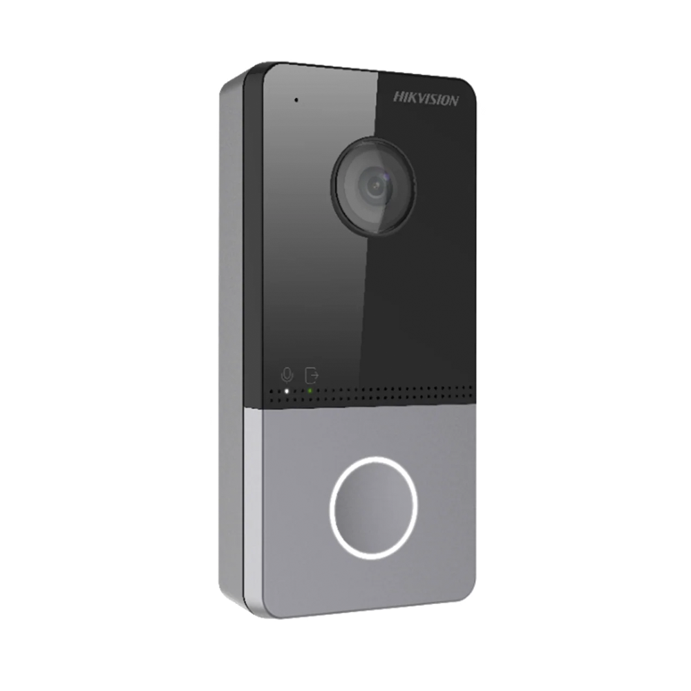 Hikvision DS-KV6113-WPE1 – Estación de puerta IP Wi-Fi/Villa Door Station, cámara 2 MP, lector de tarjeta integrado, IP65