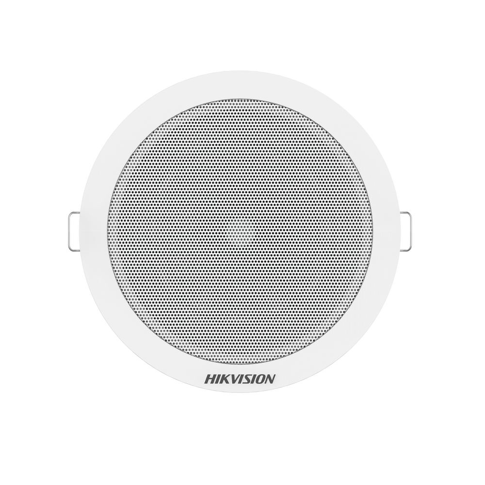 Hikvision DS-QAE0206G1-V – Amplificador IP de 60 W con salida para altavoces de 100 V / 8 Ω, PoE y audio en red