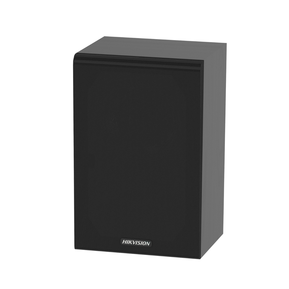 Hikvision DS-QAZ1120G1-B – Altavoz IP de pared 20 W, PoE, audio en red para megafonía profesional