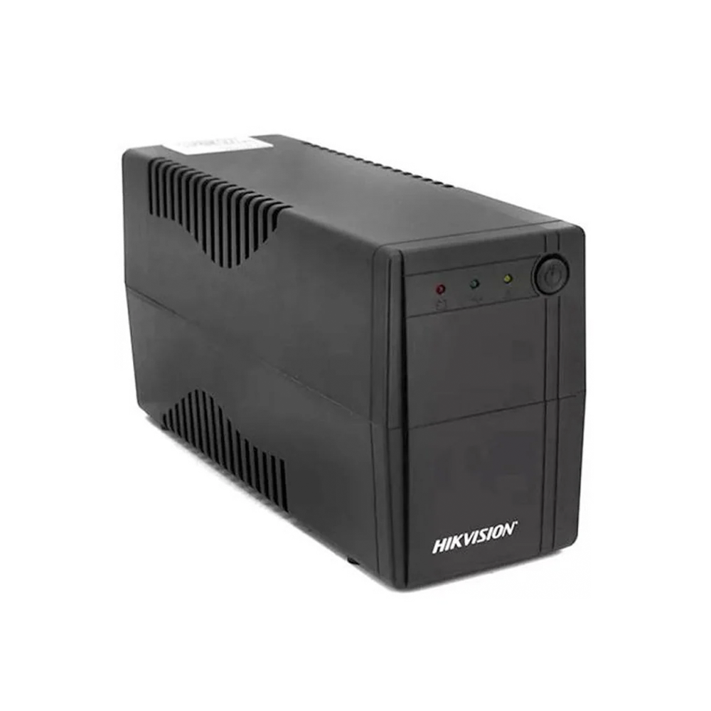 Hikvision DS-UPS600-X – UPS 600 VA / 360 W con batería 12 V/7 Ah, protección contra sobrecargas, respaldo para CCTV