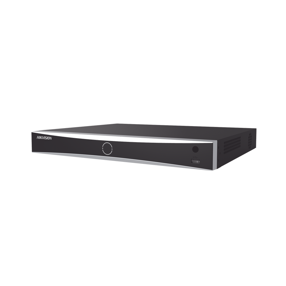 Hikvision DS-7616NXI-K2 – NVR 16 canales IP, AcuSense, 2 bahías SATA, hasta 12 MP