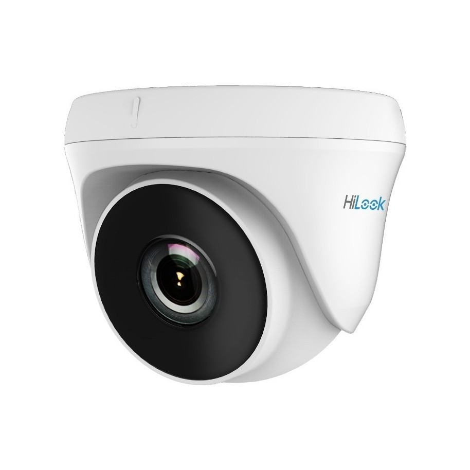 HiLook THC-T127-LPS – Cámara Turret HDTVI 2 MP con microfono y visión nocturna