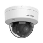 Hikvision DS-2CD1763G2-LIZSU – Cámara domo IP 6 MP, Smart Hibrid Light, lente motorizado y micrófono integrado