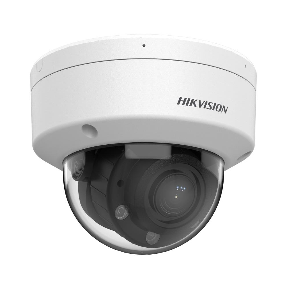 Hikvision DS-2CD1763G2-LIZSU – Cámara domo IP 6 MP, Smart Hibrid Light, lente motorizado y micrófono integrado