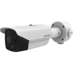 Hikvision DS-2TD2617-10QA – Cámara térmica 160 × 120 para detección de temperatura corporal, lente 10 mm, rango hasta 15 m