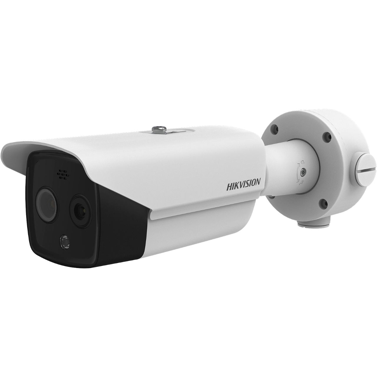 Hikvision DS-2TD2617-10QA – Cámara térmica 160 × 120 para detección de temperatura corporal, lente 10 mm, rango hasta 15 m