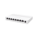 Hikvision DS-3E0508D-E – Switch no administrable de 8 puertos Gigabit para redes pequeñas y videovigilancia