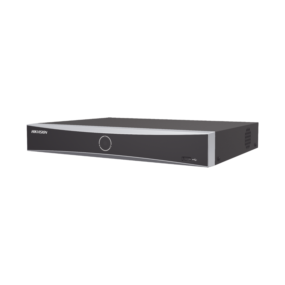 Hikvision DS-7608NXI-K1/8P – NVR 8 canales IP, 8 puertos PoE, detección humana/vehículos AcuSense
