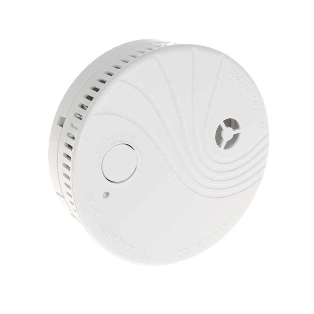 Hikvision DS-PDSMK-E-WB – Detector De Humo Fotoeléctrico Inalámbrico AX PRO, Batería Hasta 10 Años, Sirena 85 dB