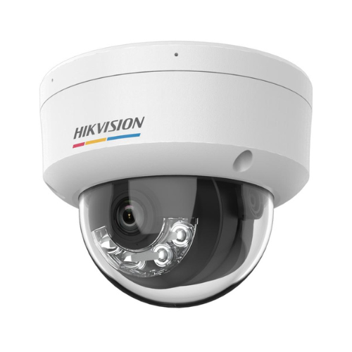 Hikvision DS-2CD1167G2H-LIU 6MP Camara de cupula con luz hibrida
