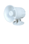 Hikvision SAX01-SC12 – Sirena de cono pequeño