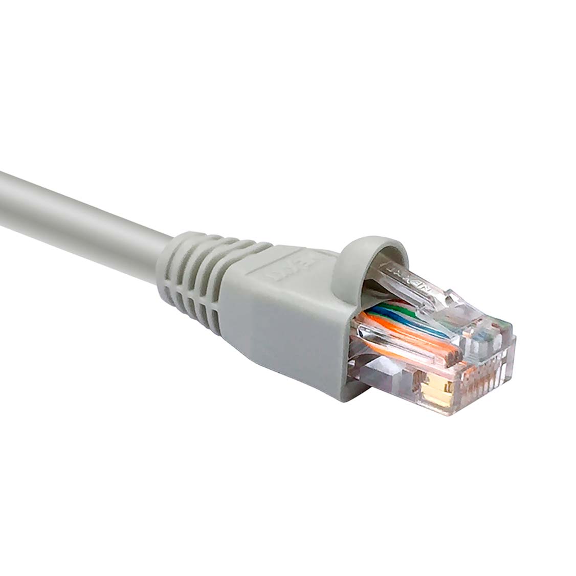 Patch Cord UTP 2m Cobre Cat6 24AWG Gris