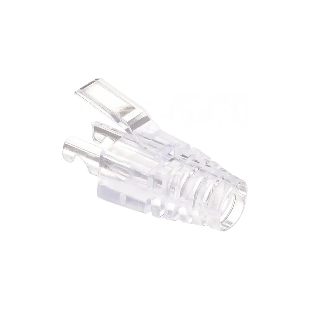Conector Botas RJ45 Transparentes ( paquetes de 25 unidades)