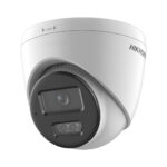 Hikvision DS-2CD1363G2PLIUFS – Cámara IP tipo domo 6 MP con PoE, visión nocturna y protección exterior