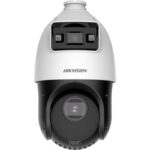 Hikvision DS-2SE4C425MWG-E(14F0980-STD) - Cámara PTZ IP 4MP ColorVu 25X con audio y luz blanca