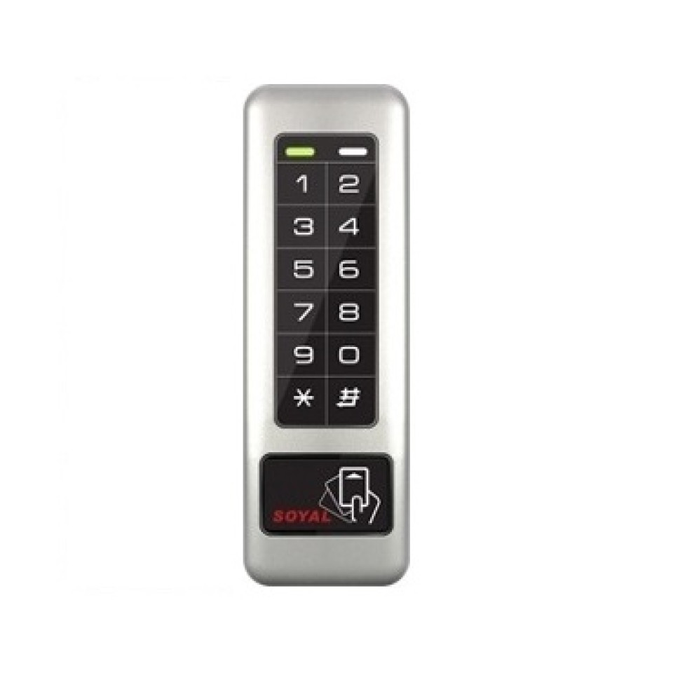 Soyal AR-331HBR1111-T – lector de control de acceso RFID con teclado