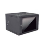 Gabinete de Pared Abatible DNV 6U, 600 x 600mm, Negro