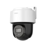 Hikvision DS-2DE2C400MWG-E – cámara IP mini PT 4 MP con luz híbrida y audio bidireccional