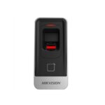 Hikvision DS-K1201AMF – lector esclavo MIFARE con huella digital para control de acceso