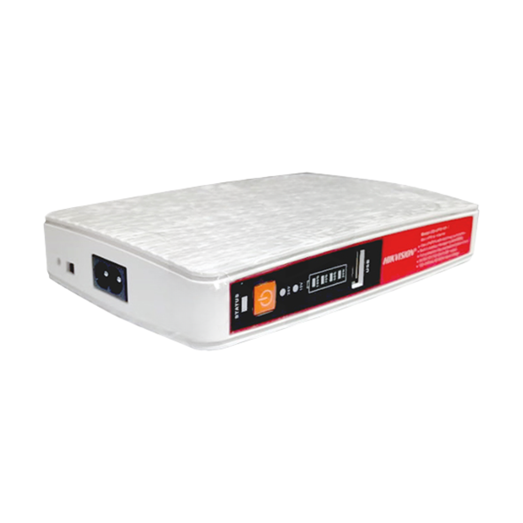 Hikvision DS-UPS18D-Z – mini UPS DC 18W con batería de respaldo