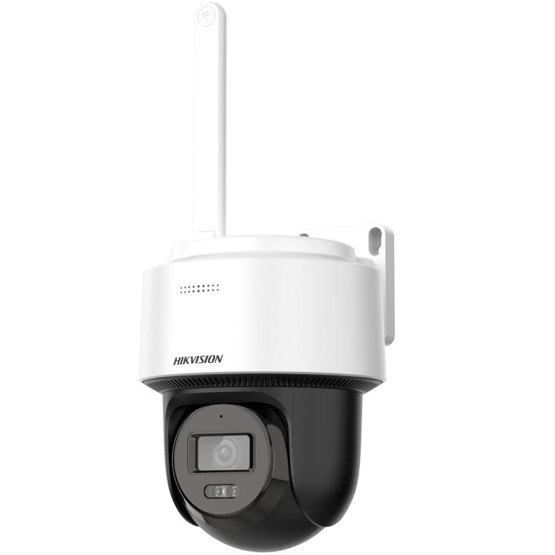 Hikvision DS-2DE2C400MWG-W – Cámara IP mini PT 4 MP WiFi con luz híbrida y audio