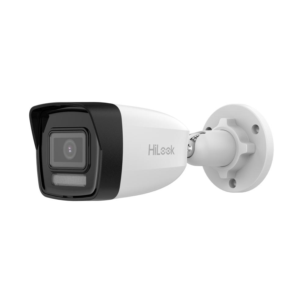 HiLook IPC-B120HA-LUC – cámara IP tipo bala 2 MP con audio y luz híbrida