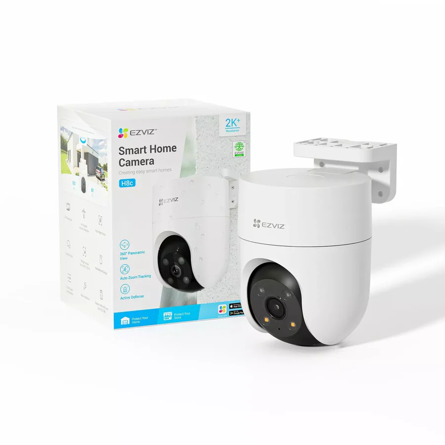 EZVIZ CS-H8C-2K – Cámara WiFi PT 2K con seguimiento automático y visión 360°