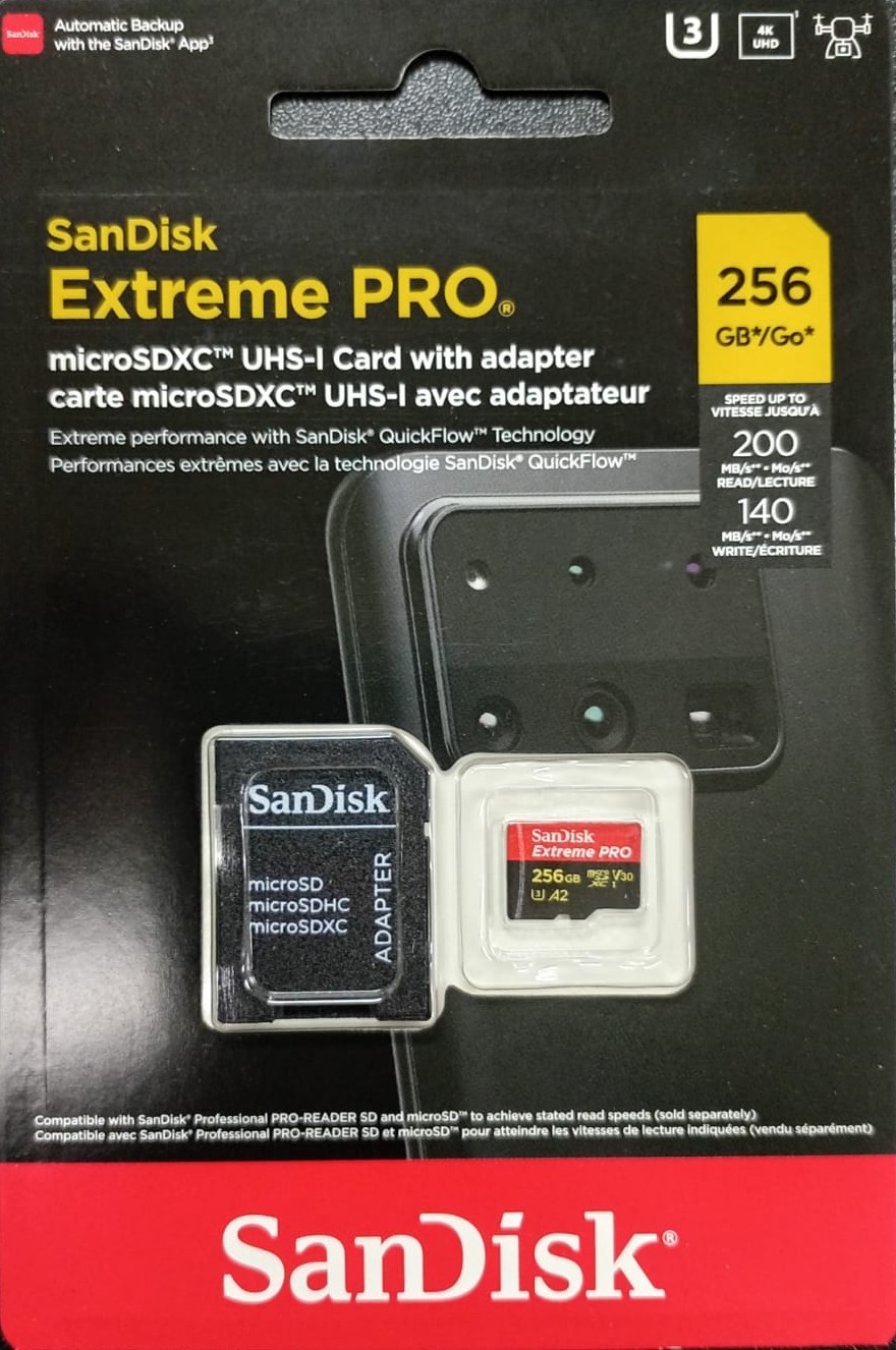 Memoria Micro SD Kingston 256GB Canvas Select Plus