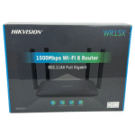 Hikvision DS-3WR15X-H – Router WiFi 6 AX1500 doble banda con soporte Mesh
