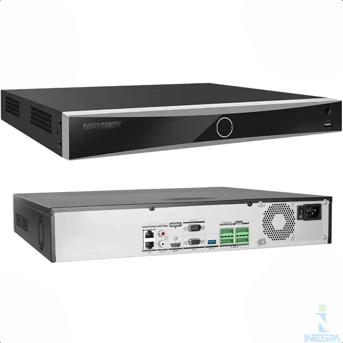 Hikvision DS-7732NXI-K4 – NVR AcuSense 4K de 32 canales con 4 bahías SATA