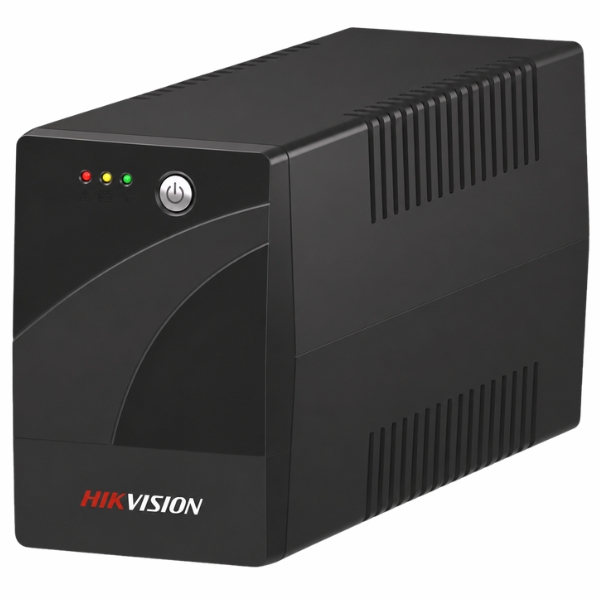 Hikvision DS-UPS1000-R/X – UPS de respaldo 1000 VA / 600 W con AVR y batería incorporada